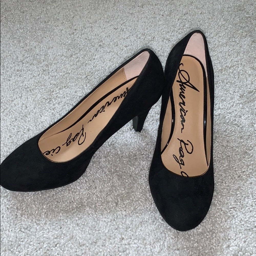 Black American Ragcie heels
